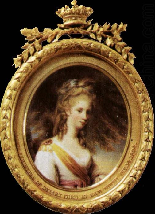 Miniature of lady dysart, BONE, Henry